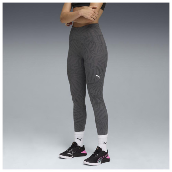 Puma Γυναικείο κολάν Train All Day Essentials Ribbon Stripe Tights Puma Γυναικείο κολάν Train All Day Essentials Ribbon Stripe Tights